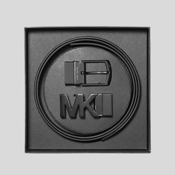 MICHAEL KORS 4-in-1 Signature Logo Belt Box Set ADMRL/PLBLUE RB-36S4LBLY4B