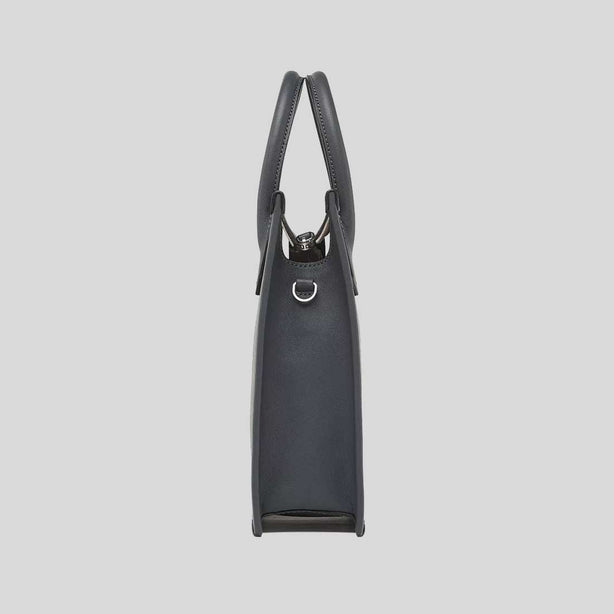 MCM Mini Himmel Tote In Lauretos Dark Grey RB-MMTEAAC02ED001