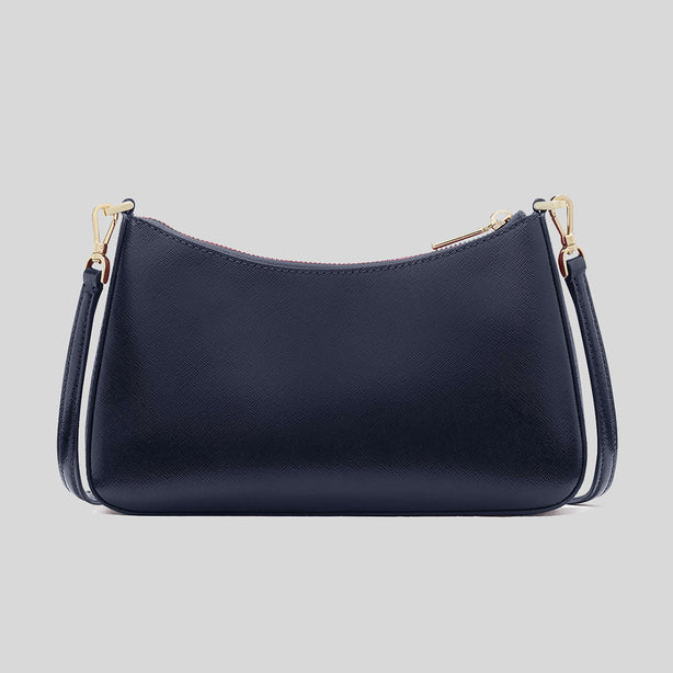 KATE SPADE Madison Faux Pearl Medium Convertible Crossbody Bag Parisian Navy RB-KI932