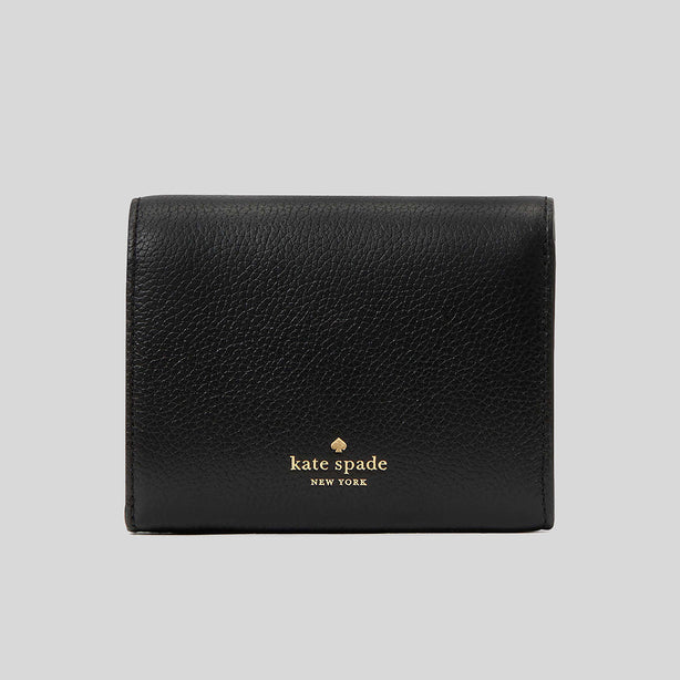 KATE SPADE Kayla Small L-zip Wallet Black RB-KK056
