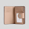 COACH Medium Corner Zip Wallet In Signature Canvas Sand/Taupe RB-CW786
