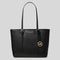 MICHAEL KORS Jet Set Travel Small Saffiano Leather Top-Zip Tote Bag Black RS-35S0GTVT1L