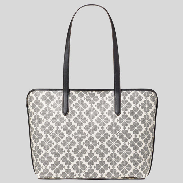 KATE SPADE Spade Flower PVC Tote Black Multi RS-KG086