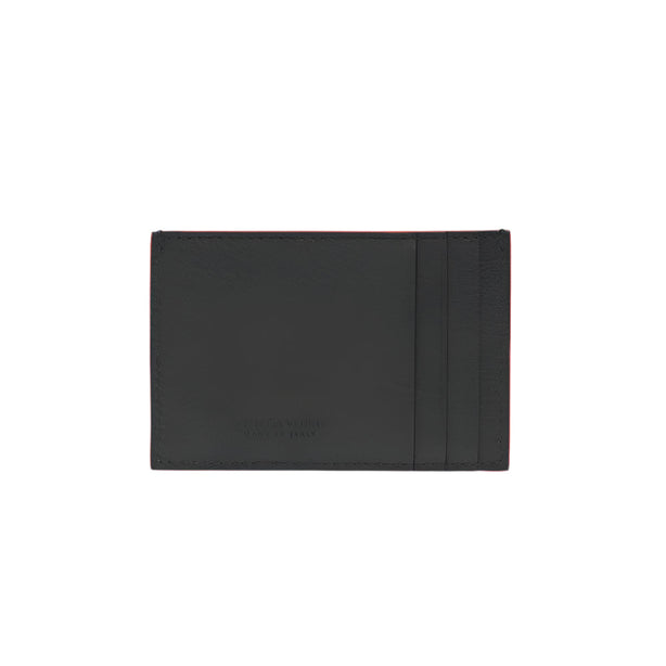 BOTTEGA VENETA Cassette Credit Card Case Card Case Black RB-649597
