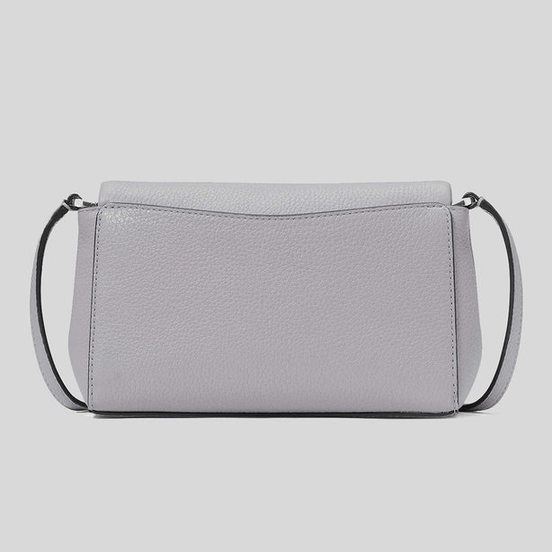 KATE SPADE Leila Mini Zip Crossbody Mountain Grey RS-KE487