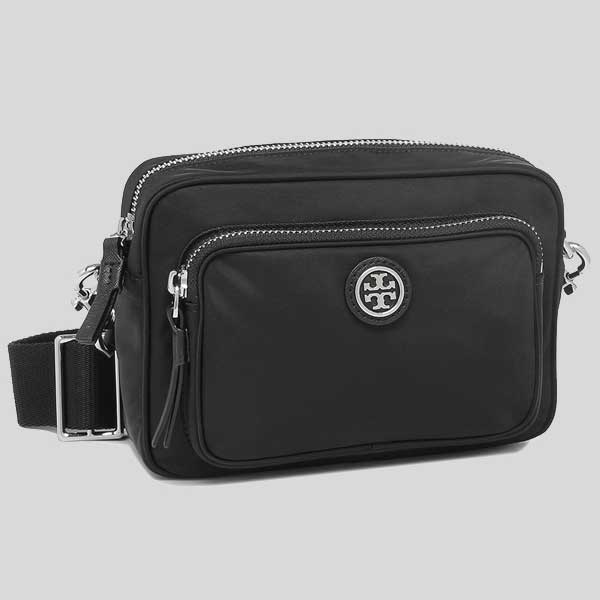 TORY BURCH Nylon Mini Crossbody/Sling Bag Black RS-84996