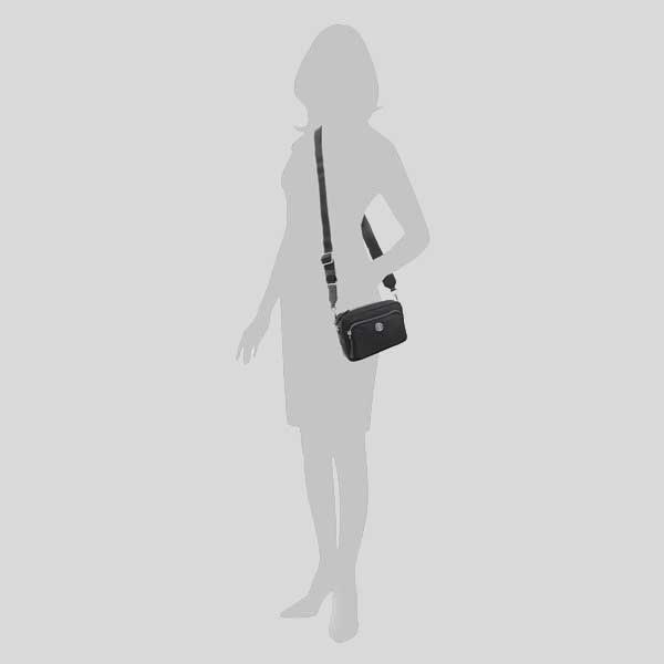 TORY BURCH Nylon Mini Crossbody/Sling Bag Black RS-84996
