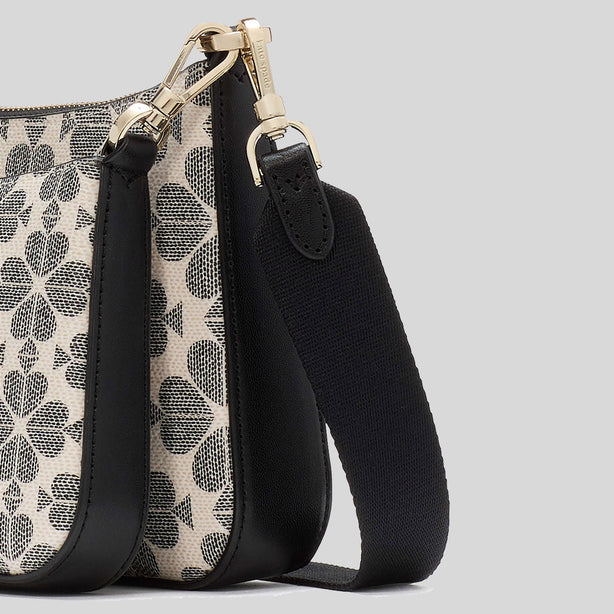 KATE SPADE Signature Spade Flower Small Crossbody Black Multi RB-KI372