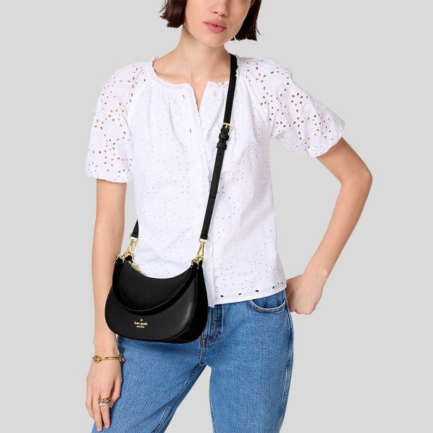 KATE SPADE Paige Convertible Crossbody Bag Black RB-KK983