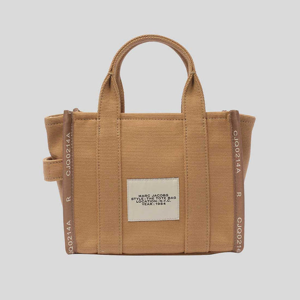 MARC JACOBS The Jacquard Small Tote Bag Camel RB-M0017025