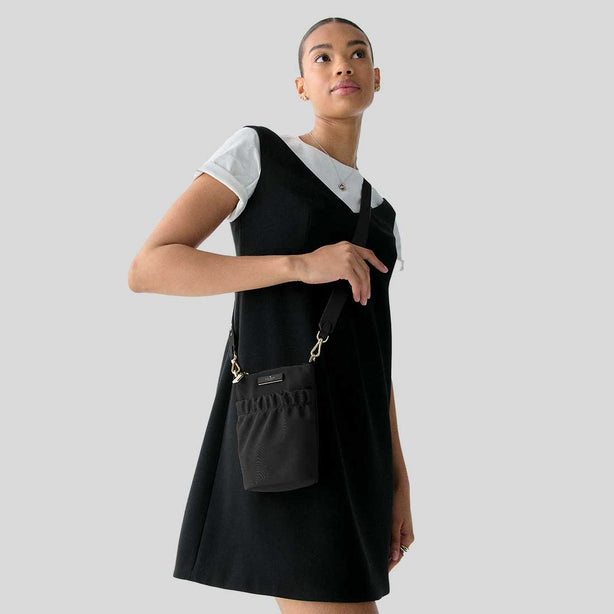 KATE SPADE Carter Nylon Phone Crossbody Black RB-KL876