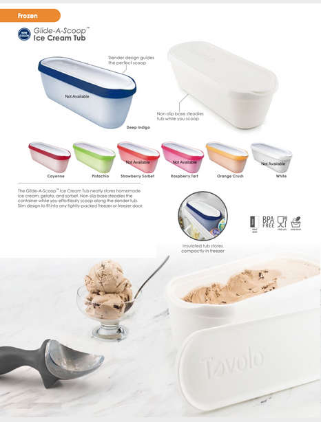 Glide A Scoop Ice Cream Tub