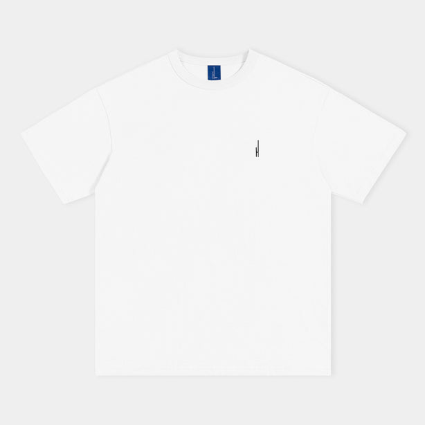 Highr, White, Daily Tee