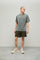 Highr, Olive Green, Snap Button Pocket Shorts