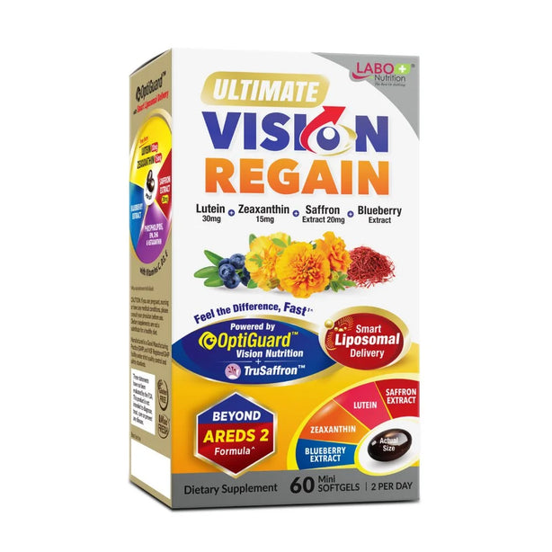LABO Ultimate VisionREGAIN INTENSIVE Vision Saffron for Dry Eyes Night Blurry Vision Eye Strain