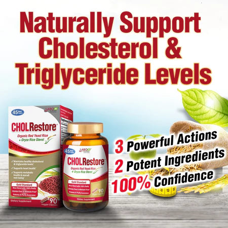 LABO Nutrition CHOLRestore Red Yeast Rice - Cholesterol Triglyceride 90 caps