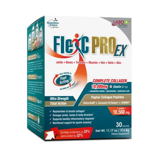 LABO Nutrition FlexC PRO EX for Joint Muscle Knee Arthritis Pain Relief