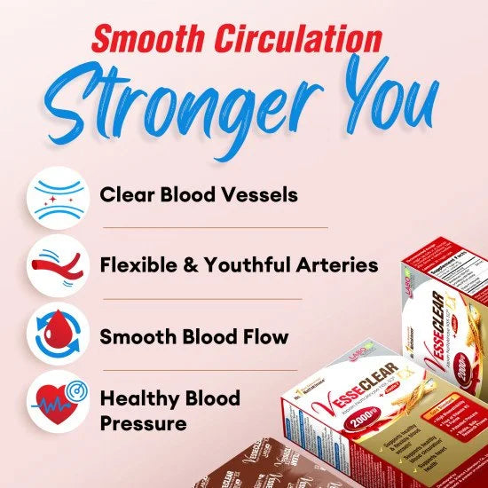 LABO Nutrition VesseCLEAR EX Nattokinase - Clean & Flexible Blood Vessels 30s