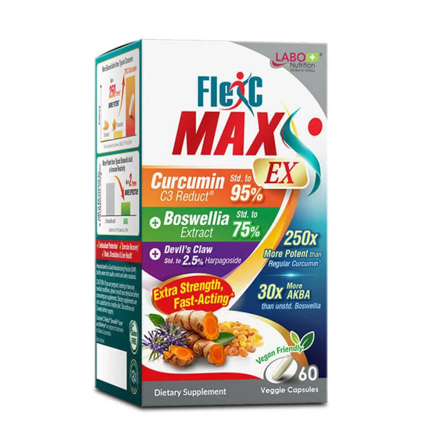 LABO Nutrition FlexC MAX EX Turmeric Curcumin Extract 95% Joint Immune Body Muscle Pain