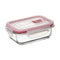 T1907.00 Tatay Hermetic Glass Rectangle Container 0.37L + TatayAirtight Microwavable Hermetic Glass Container 1.1L Bundle