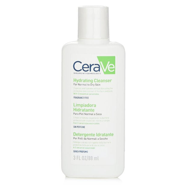 Cerave Hydrating Cleanser Cream For Normal To Dry Skin - 88ml/3oz