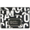 Marc Jacobs Jumbled Logo Trademarc Card Case - Black/ White 4S4SMP008S02