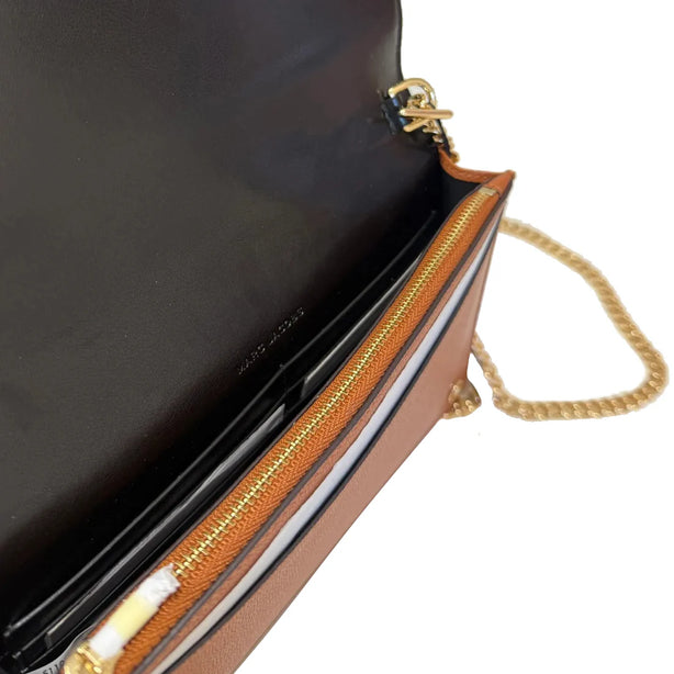 Marc Jacobs Party-On-A-Chain Crossbody/ Clutch Bag - Smoked Almond S110M06RE22
