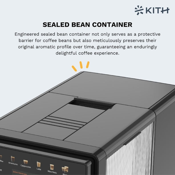 KITH MIA - FULLY AUTOMATED COFFEE MACHINE (BLACK) - Local Delivery Only