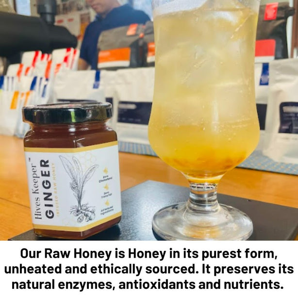 Hives Keeper Premium Ginger Infused Honey 250g