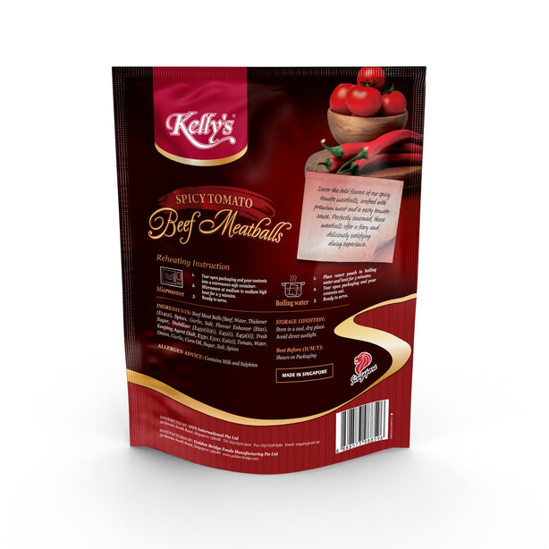 [Bundle of 2] Spicy Tomato Beef Meatballs/Red Wine Pork Collar 600g (Ready to eat)