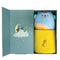 The Gang Snowball Jacquard Series Premium Bath Linen X'mas Gift Set, Dino Sports Bath Towel With Polar Plush