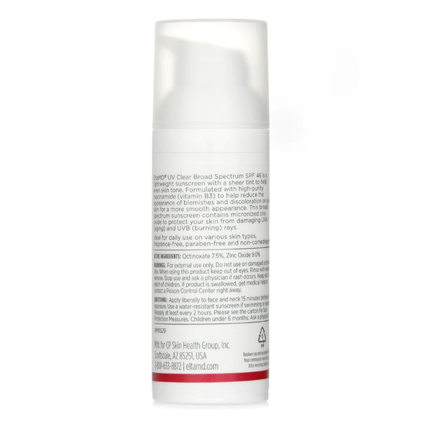 Uv Clear Facial Sunscreen Spf 46 - For Skin Types Prone To Acne, Rosacea & Hyperpigmentation - Tinted - 48g/1.7oz