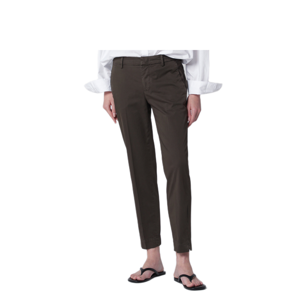 Brown Cotton Trousers