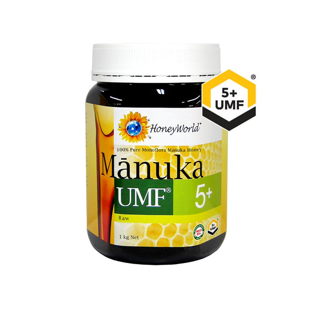 HoneyWorld Raw Manuka UMF 5+ 1kg