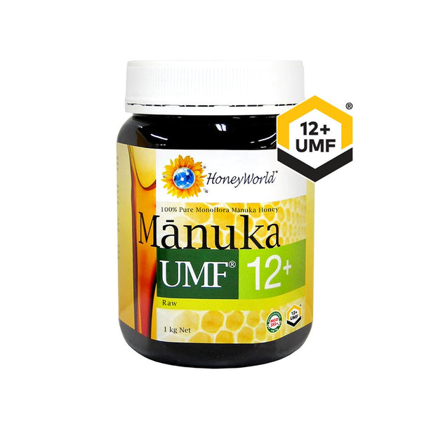 HoneyWorld Raw Manuka UMF 12+ 1kg