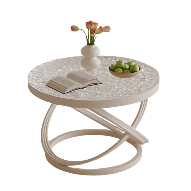Aesthetic Coffee Table with Glass top