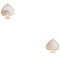 Kate Spade Spade Studs Earrings in Cream Multi o0ru2880