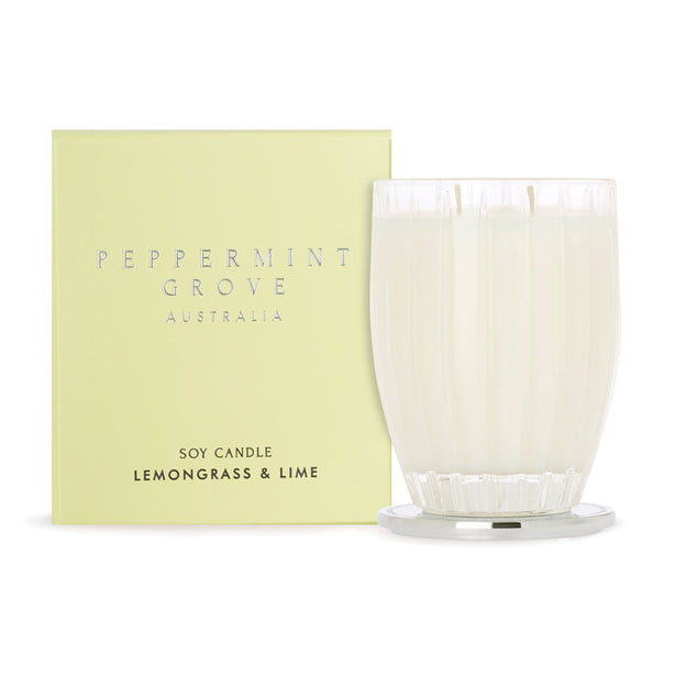 PGA Lemongrass & Lime Soy Candle (370g)