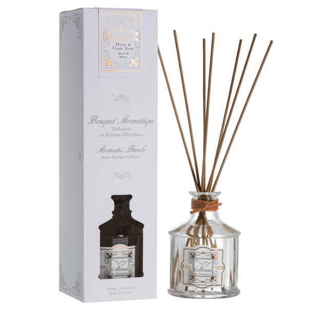 Collines De Provence Precious Aromatic Bunch 240ml Diffuser - Musk & Berry