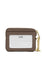 Coach Zip Card Case - Dark Stone