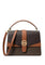 Michael Kors Greenwich Medium Signature Logo Satchel - Brown