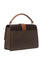 Michael Kors Greenwich Medium Signature Logo Satchel - Brown