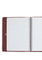 Coach Notebook In Signature Canvas - Oxblood