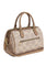 Coach Rowan Satchel Bag In Blocked Signature Canvas - Sand /Tan