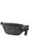 Coach Mens Warren Mini Belt Bag In Signature Canvas - Charcoal Black