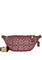 Coach Mens Warren Belt Bag In Signature Chambray - Wine