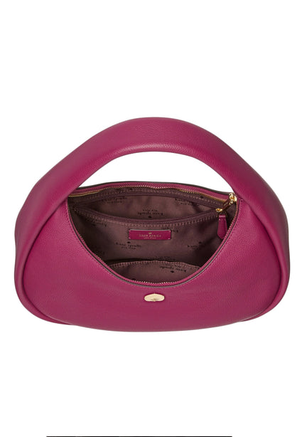 Kate Spade Kayla Crescent Shoulder Bag - Dark Raspberry