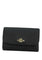 Coach Pebbled Leather Medium Envelope Wallet - Black
