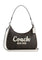 Coach Teri Hobo In Signature Canvas With Graphic - Walnut/White