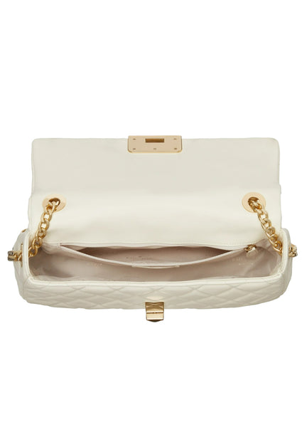 Kate Spade Carey Medium Flap Shoulder Bag - Meringue White